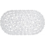 Коврик силикон BATH MAT звезда прозрачный овал
