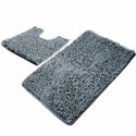 Килимок Лапша 2-й набір 50х80 ROOM MAT 0013 сірий