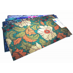 Коврик резина K-602 принт в ассортименте 45х75