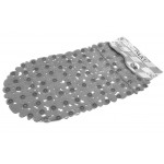 Килимок силікон BATH MAT камені прозорий овал