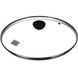 Крышка для сковородки 28GL стекло 28см