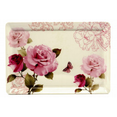 Поднос 5647 меламин с рисунком 46х32