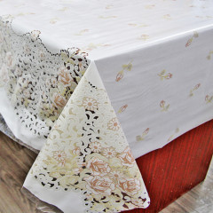 Клейонка 1,32*22м рулон LACE Ажур 111C