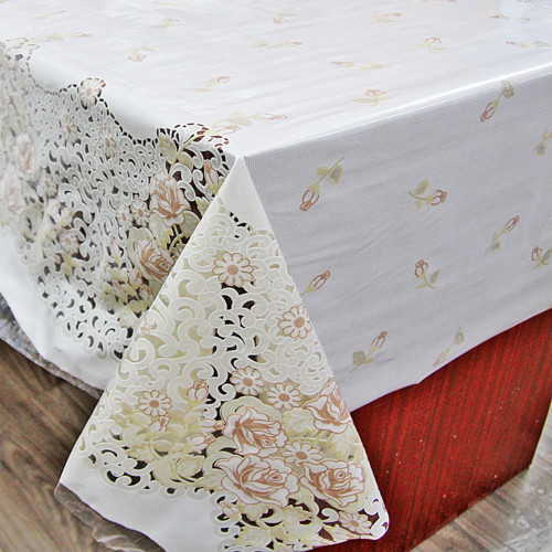 Клеенка 1,32*22м рулон LACE Ажур 111C