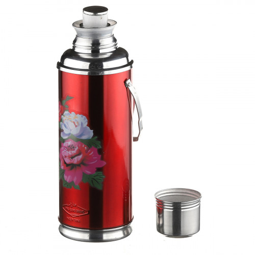 Термос червоний 1,2л  30126