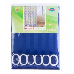 Штора Полоса ткань Премиум однотонная 180х180 2