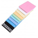 Штора Полоса ткань Премиум однотонная 180х180