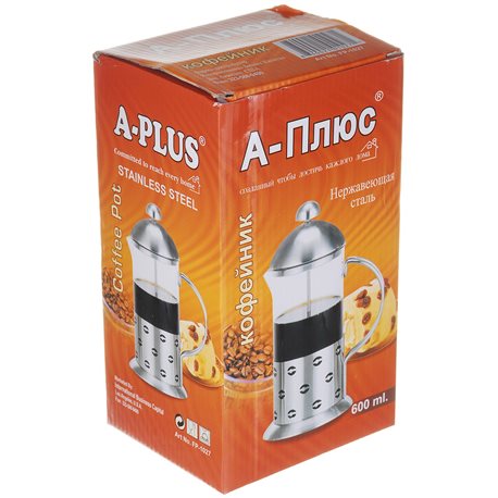 Заварник Френч-пресс  600мл 1027