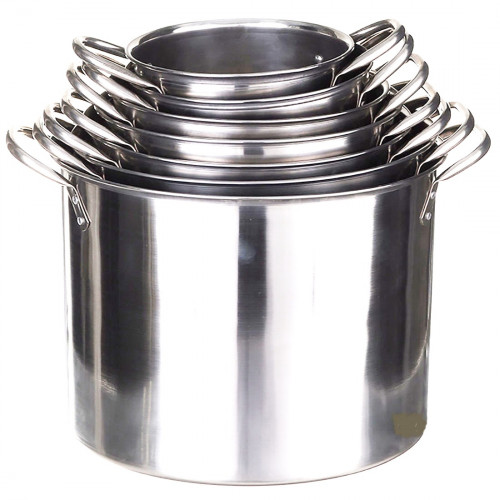 Кастрюли зеленая коробка  7шт  высокие 