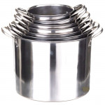 Кастрюли зеленая коробка  7шт  высокие 