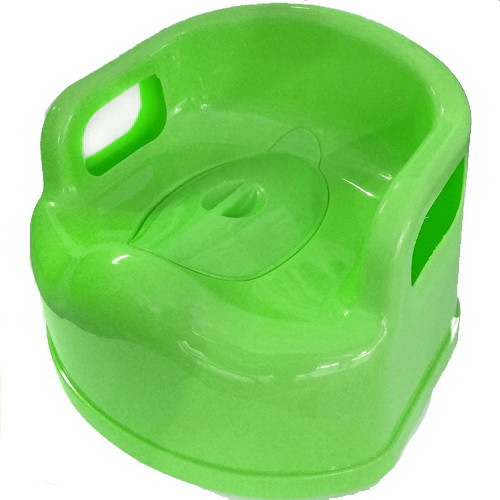 Горшок детский стульчик большой Консенсус салатовый