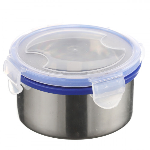 Судок 0622 нерж з герметичною кришкою 350мл