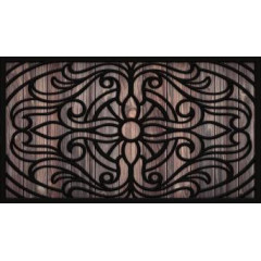 Коврик резина K-602-46 принт 45х75