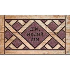 Килимок гума K-602-85 принт 45х75