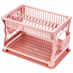 Сушилка для посуды 2-яр R-plastic Пудра