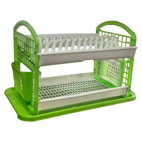 Сушилка для посуды 2-яр Консенсус салатовый