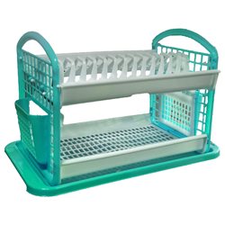 Сушарка для посуду 2-яр Консенсус бірюза