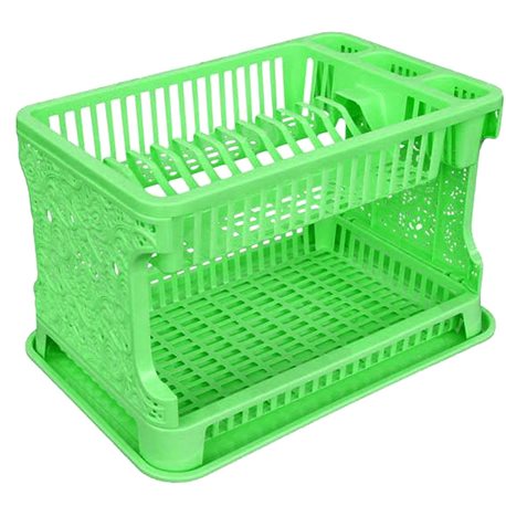 Сушилка для посуды 2-яр Ажур салатовый