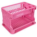 Сушилка для посуды 2-яр Ажур розовый