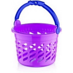 Ведро  для прищепок с этикеткой 1 сорт