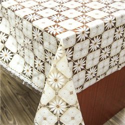 Клеенка 1,32*22м рулон LACE Ажур 080C