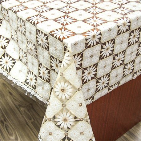 Клейонка 1,32*22м рулон LACE Ажур 080C