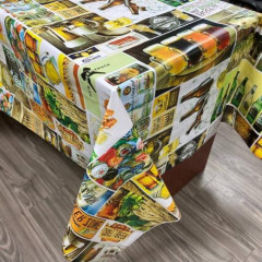 Клейонка 1,37*25м рулон ПВХ на нетканій основі 2086 