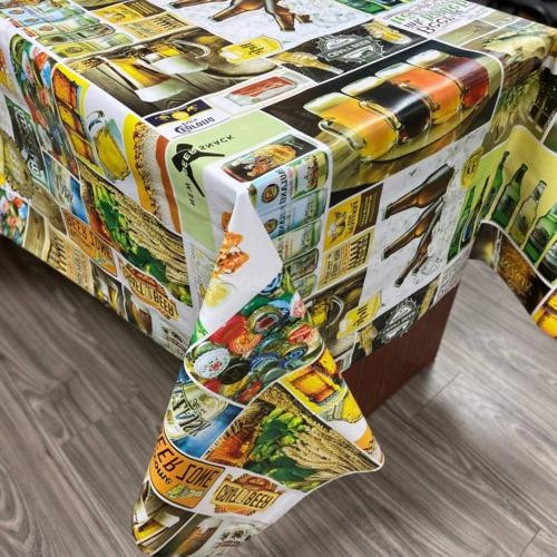 Клейонка 1,37*25м рулон ПВХ на нетканій основі 2086 