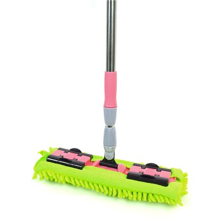 Швабра Натирач лапша 203 салатовий