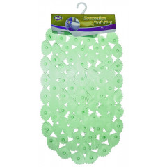 Коврик силикон BATH MAT ракушки прозрачный 6938