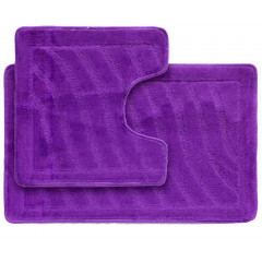 Коврик 2-й 60х100 турция фиолетовый