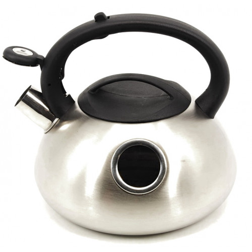 Чайник 1370  2,5л черный бакелитовая ручка