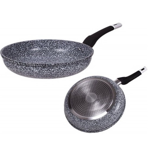 Сковорода 1478 гранит 28см с крышкой