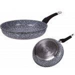 Сковорода 1478 гранит 28см с крышкой