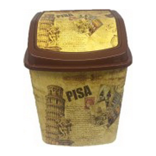 Ведро для мусора 8,0л с рисунком 341