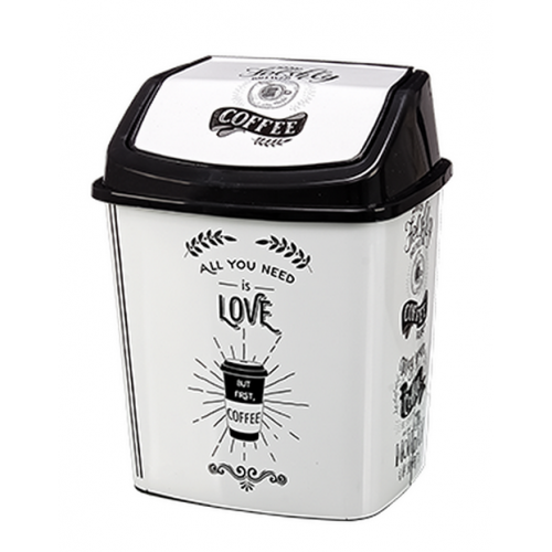 Відро для сміття 8,0л з малюнком 341