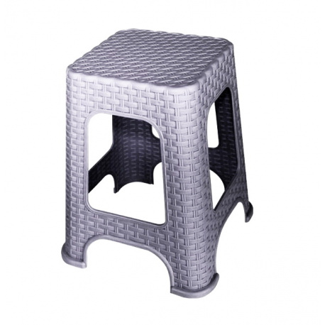 Табурет ELIF плетенка великий 421 коричневий