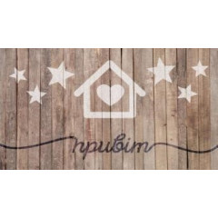 Килимок гума K-602-32 принт 45х75