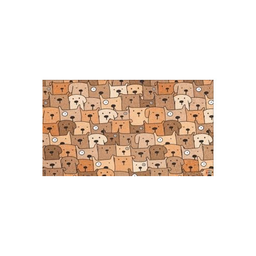 Коврик резина K-602-80 принт 45х75