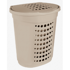 Бак для белья алеана прямой 60л бежевый