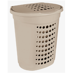 Бак для білизни алеана прямий 60л бежевий