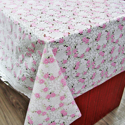 Клеенка 1,32*22м рулон LACE Ажур 040A