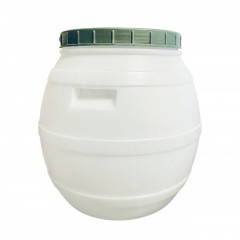 Бочка 50л Кс кадка біла   