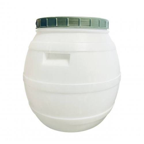 Бочка 50л Кс кадка біла   
