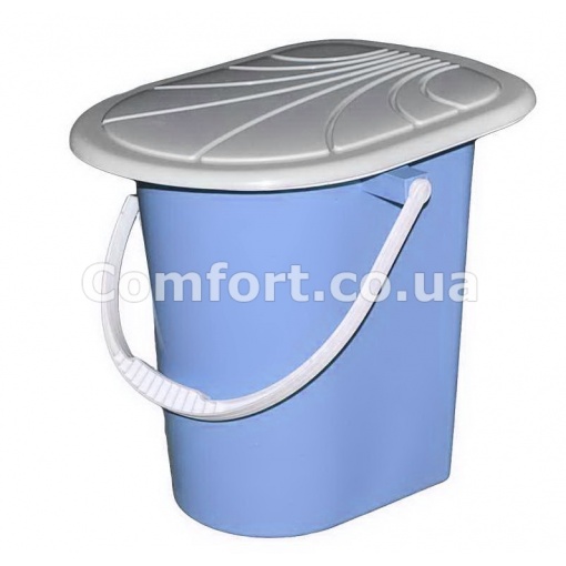 Ведро-туалетик цветное