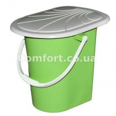 Ведро-туалетик цветное