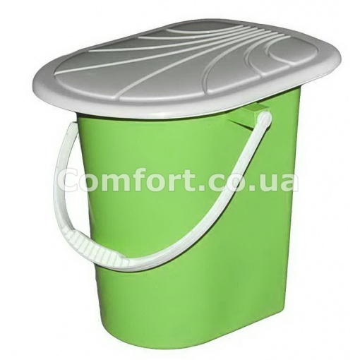Ведро-туалетик цветное