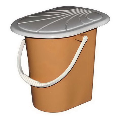 Відро-туалет 17л бежеве