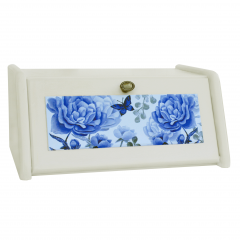 Хлебница дерево Пионы 18,5х40,5х27,5см