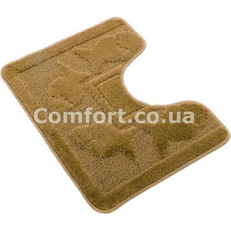 Коврик  1-й 60х50 туалетник турция бежевый